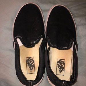 Classic black slip-on vans